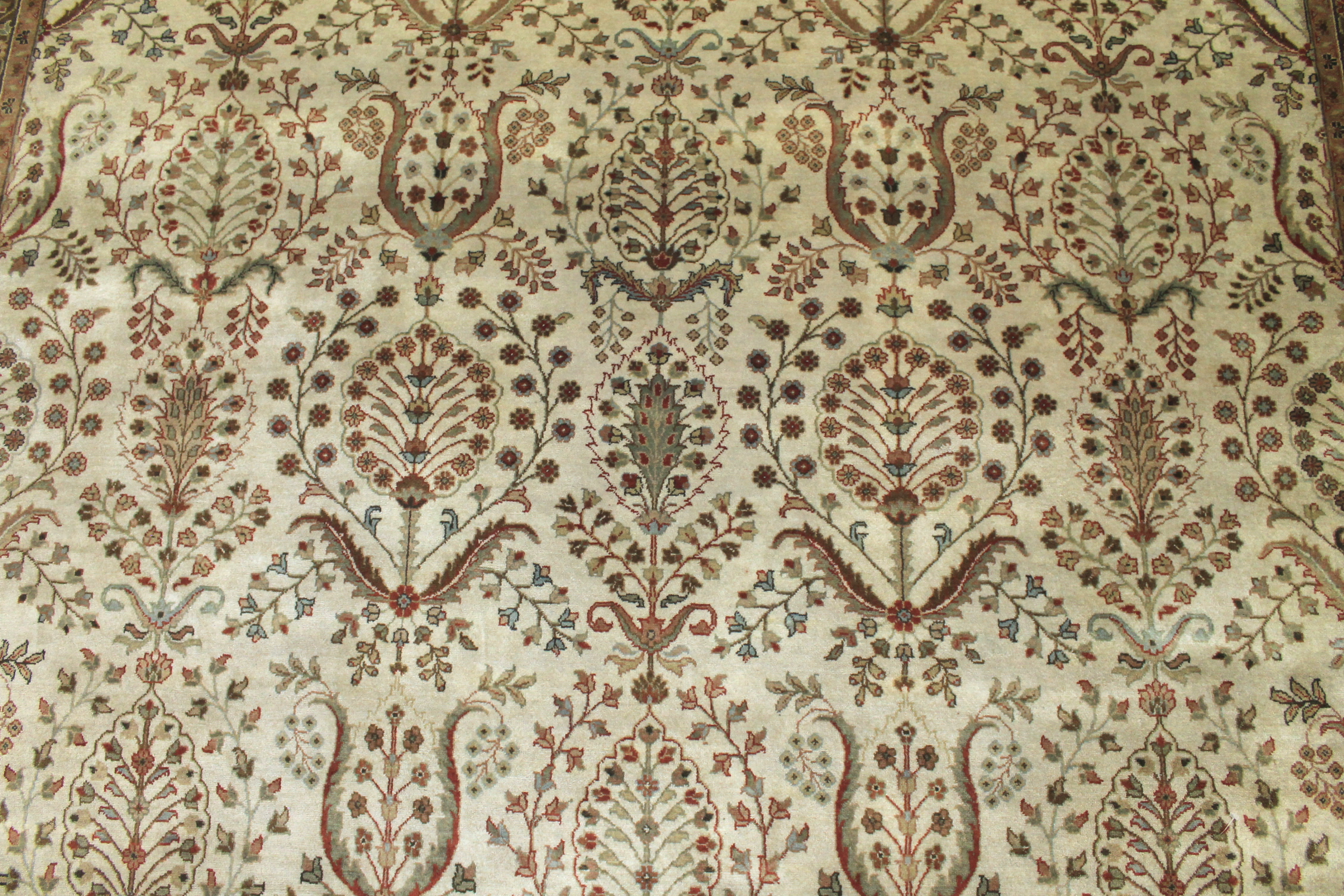 Clearance & Discount Rugs 11162 11162 Ivory - Beige & Camel - Taupe Hand Knotted Rug