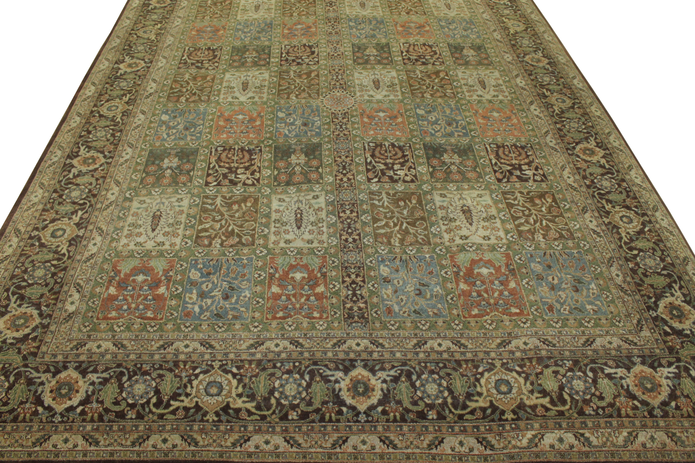 Clearance & Discount Rugs 11171 11171 Multi & Lt. Brown - Chocolate Hand Knotted Rug
