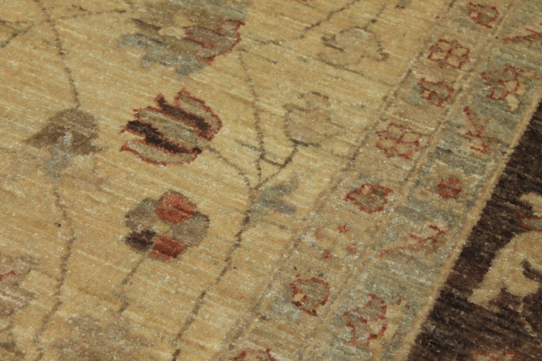 Clearance & Discount Rugs Chobi 11192 Lt. Gold - Gold & Lt. Brown - Chocolate Hand Knotted Rug