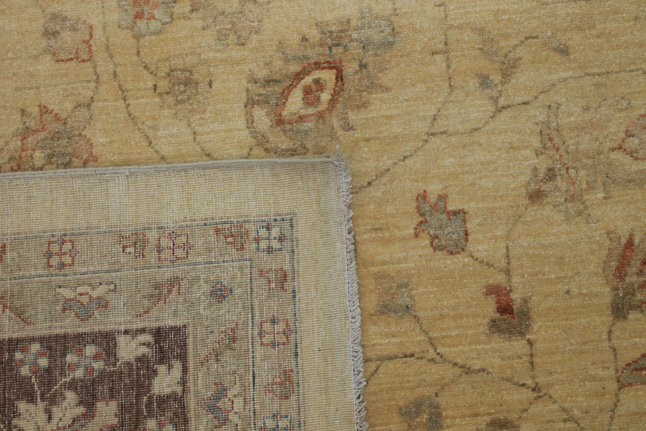 Clearance & Discount Rugs Chobi 11192 Lt. Gold - Gold & Lt. Brown - Chocolate Hand Knotted Rug