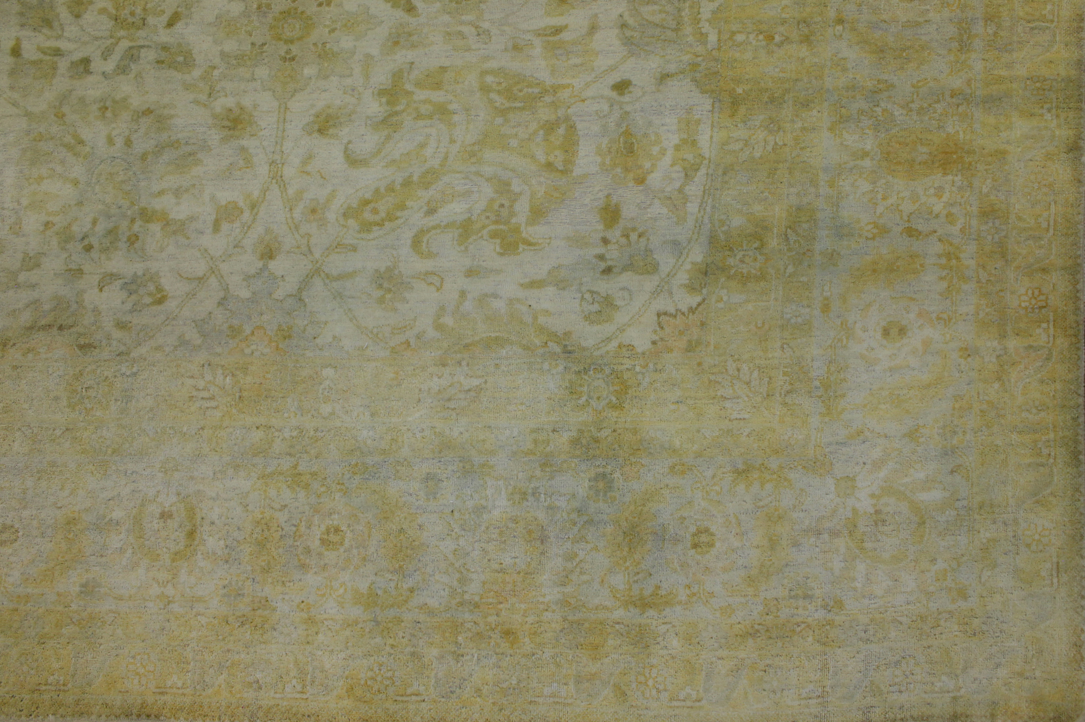 Clearance & Discount Rugs A. Lavar 11668 Ivory - Beige & Lt. Blue - Blue Hand Knotted Rug