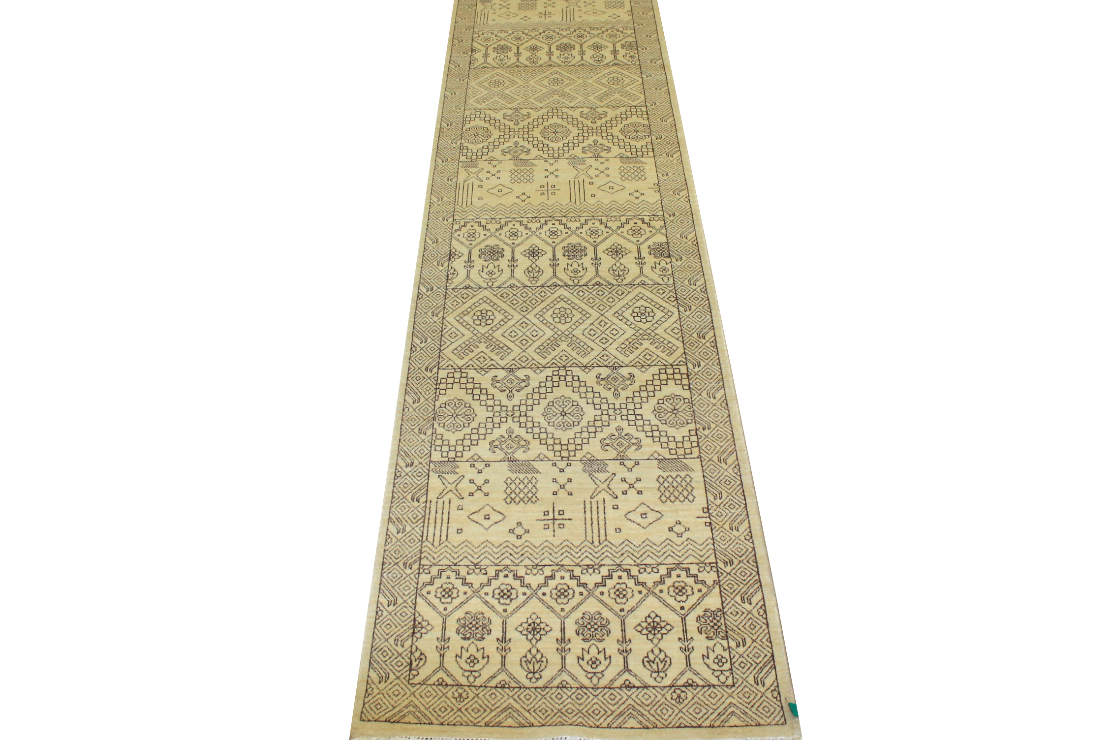 Clearance & Discount Rugs Sultan 11740 Ivory - Beige & Lt. Brown - Chocolate Hand Knotted Rug