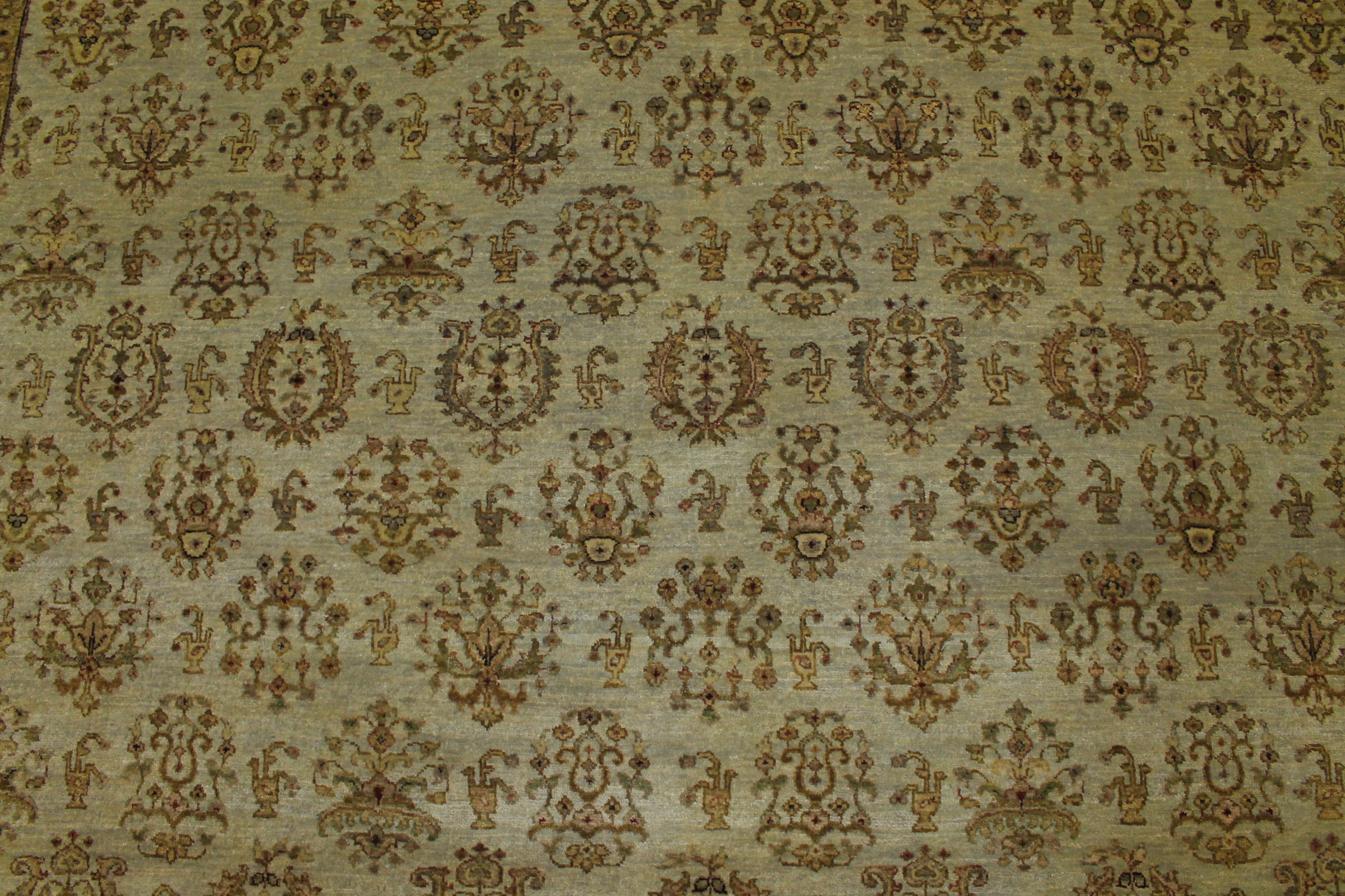Clearance & Discount Rugs Khyber 11764 Ivory - Beige & Lt. Brown - Chocolate Hand Knotted Rug