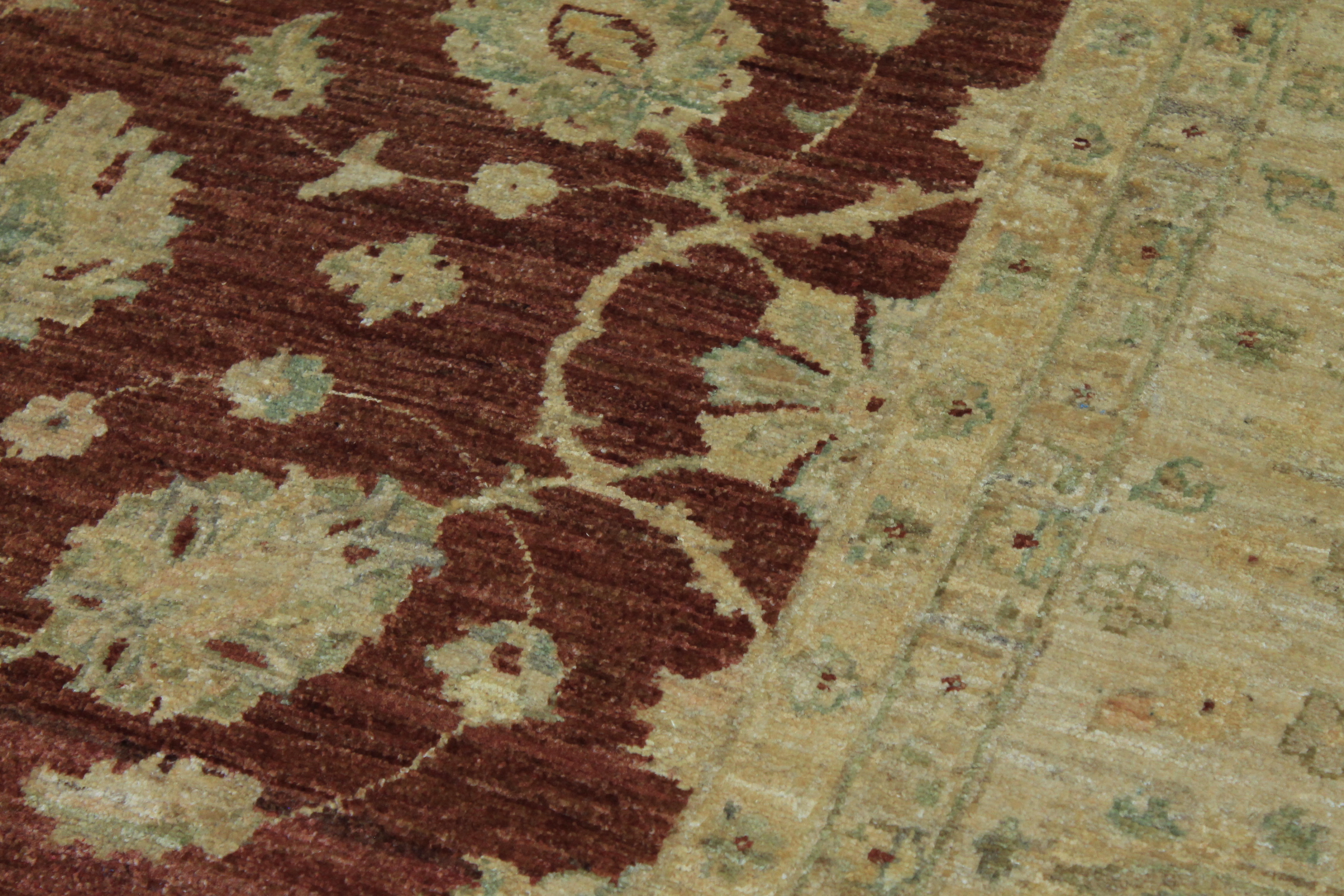 Clearance & Discount Rugs Chobi 11789 Rust - Orange & Ivory - Beige Hand Knotted Rug