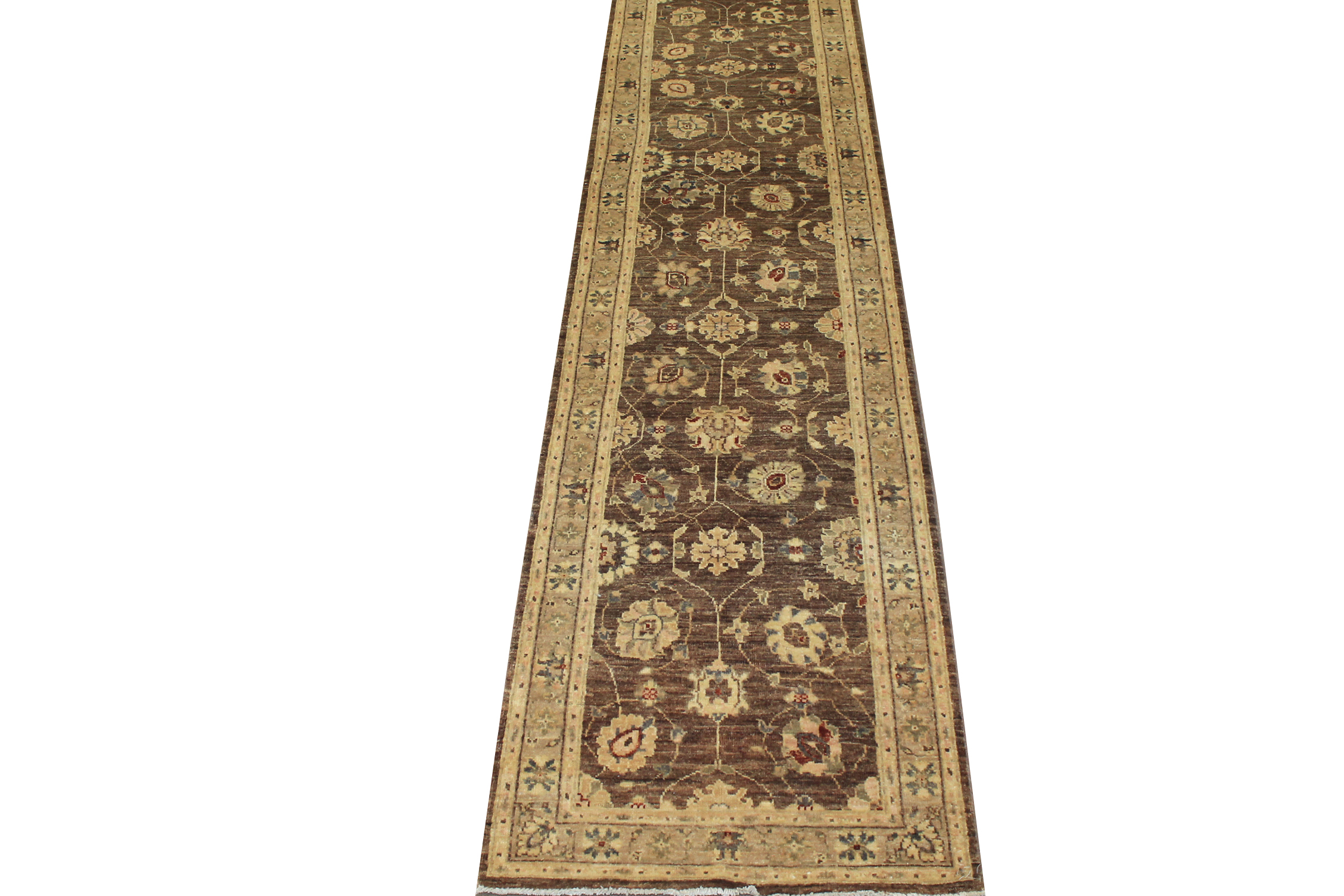 Clearance & Discount Rugs Chobi 11819 Lt. Brown - Chocolate & Lt. Gold - Gold Hand Knotted Rug