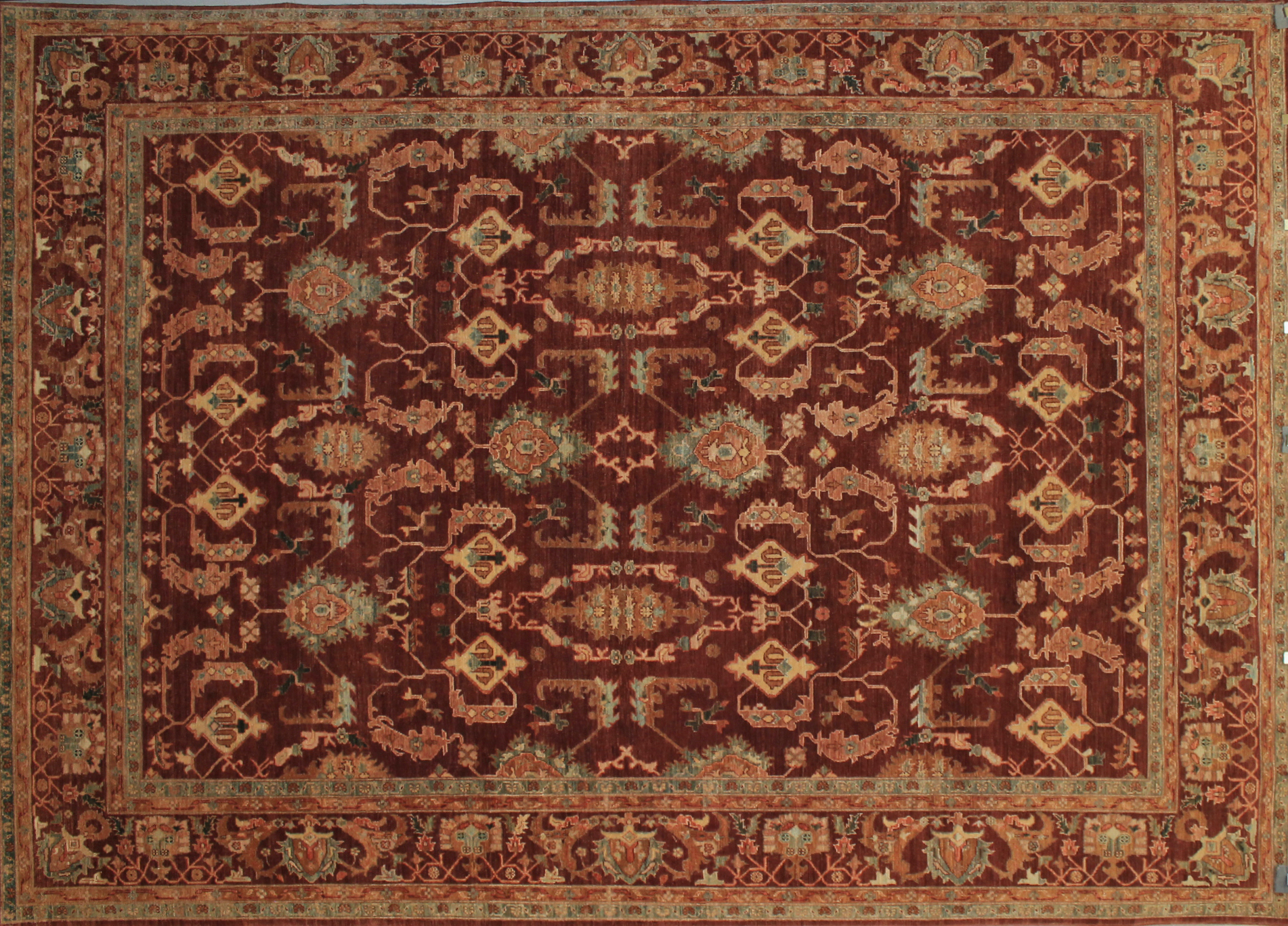 Clearance & Discount Rugs Chobi 11824 Rust - Orange Hand Knotted Rug