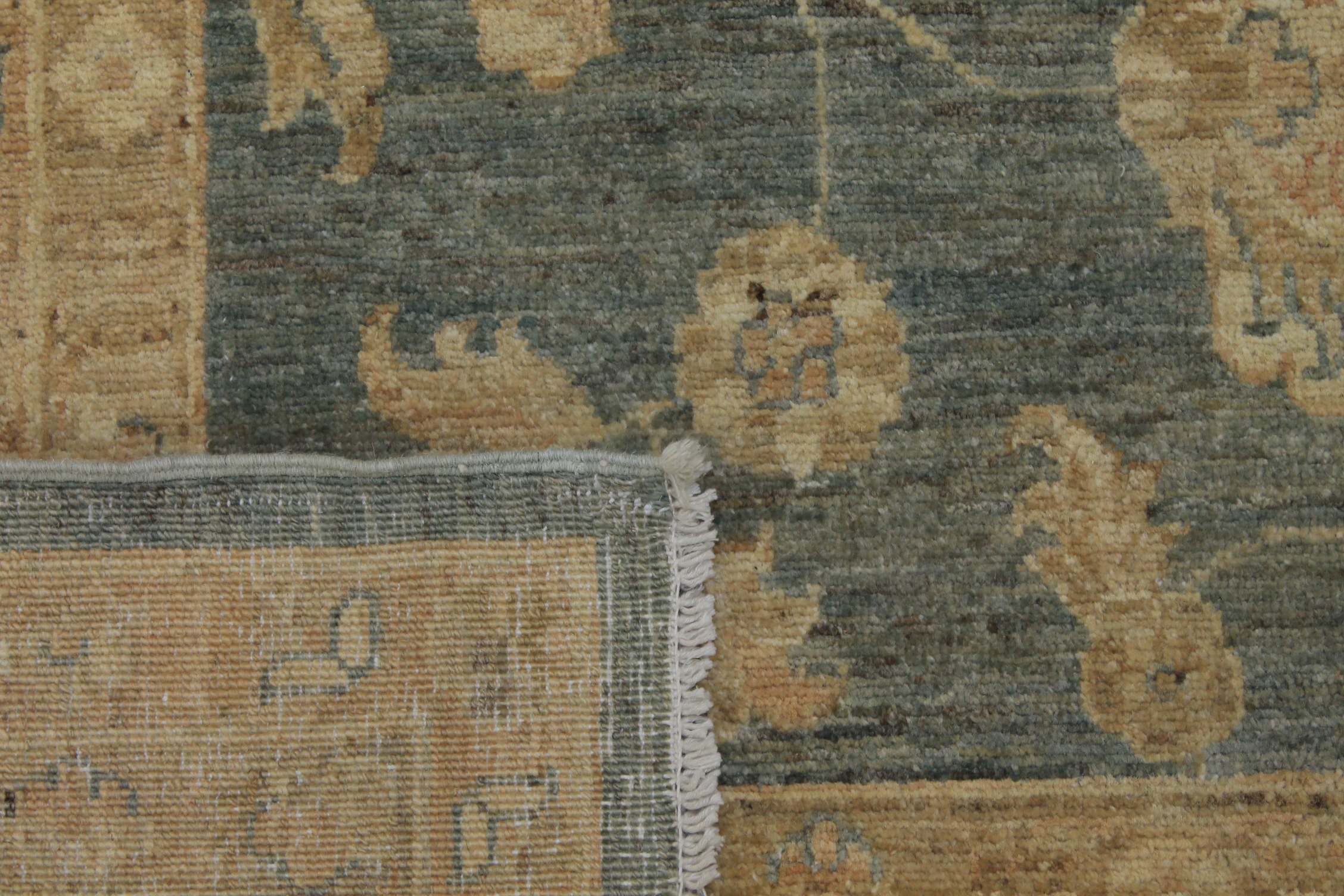 Clearance & Discount Rugs Chobi 13231 Lt. Blue - Blue & Lt. Gold - Gold Hand Knotted Rug