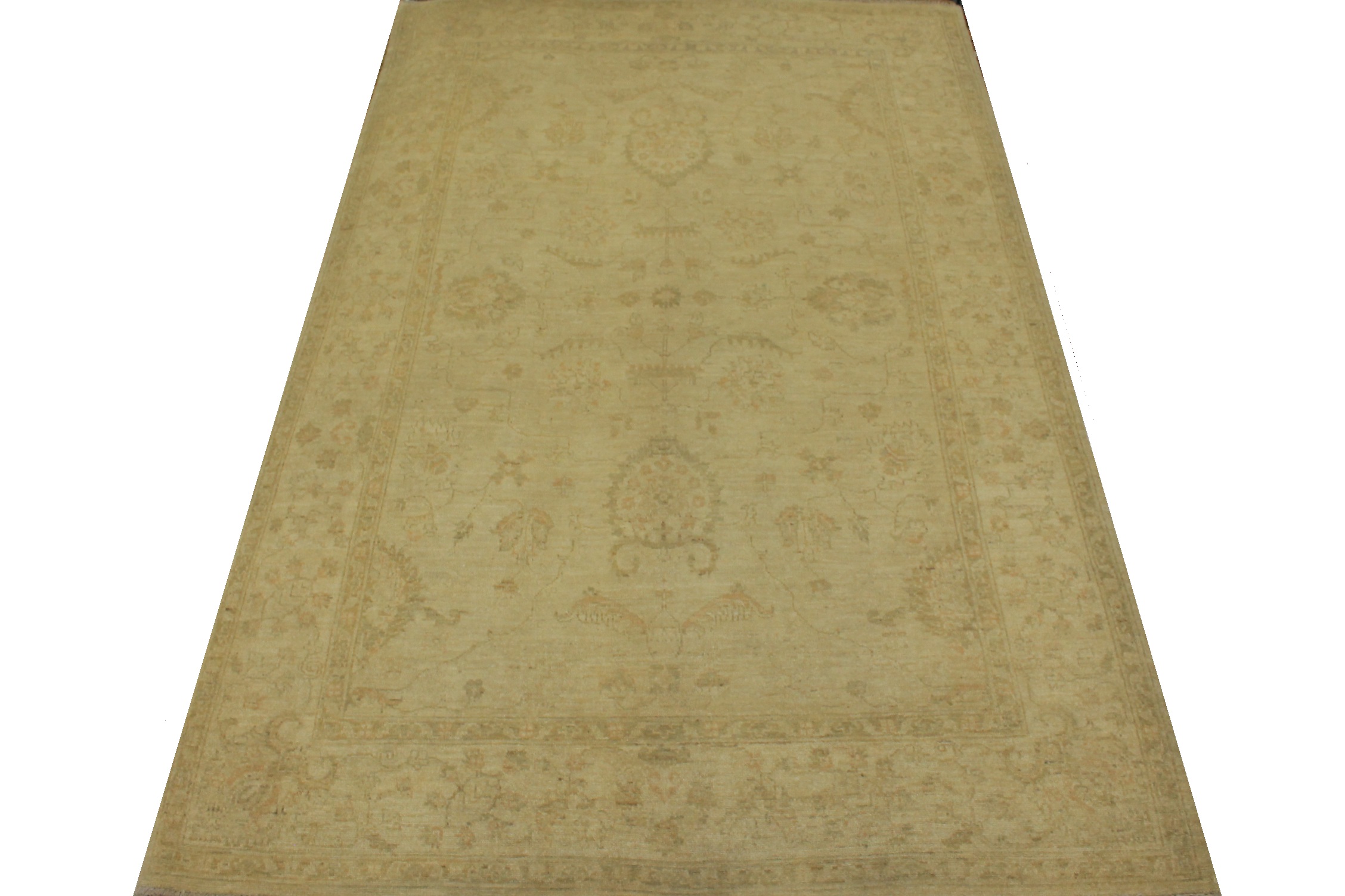 Clearance & Discount Rugs Chobi 13235 Ivory - Beige Hand Knotted Rug