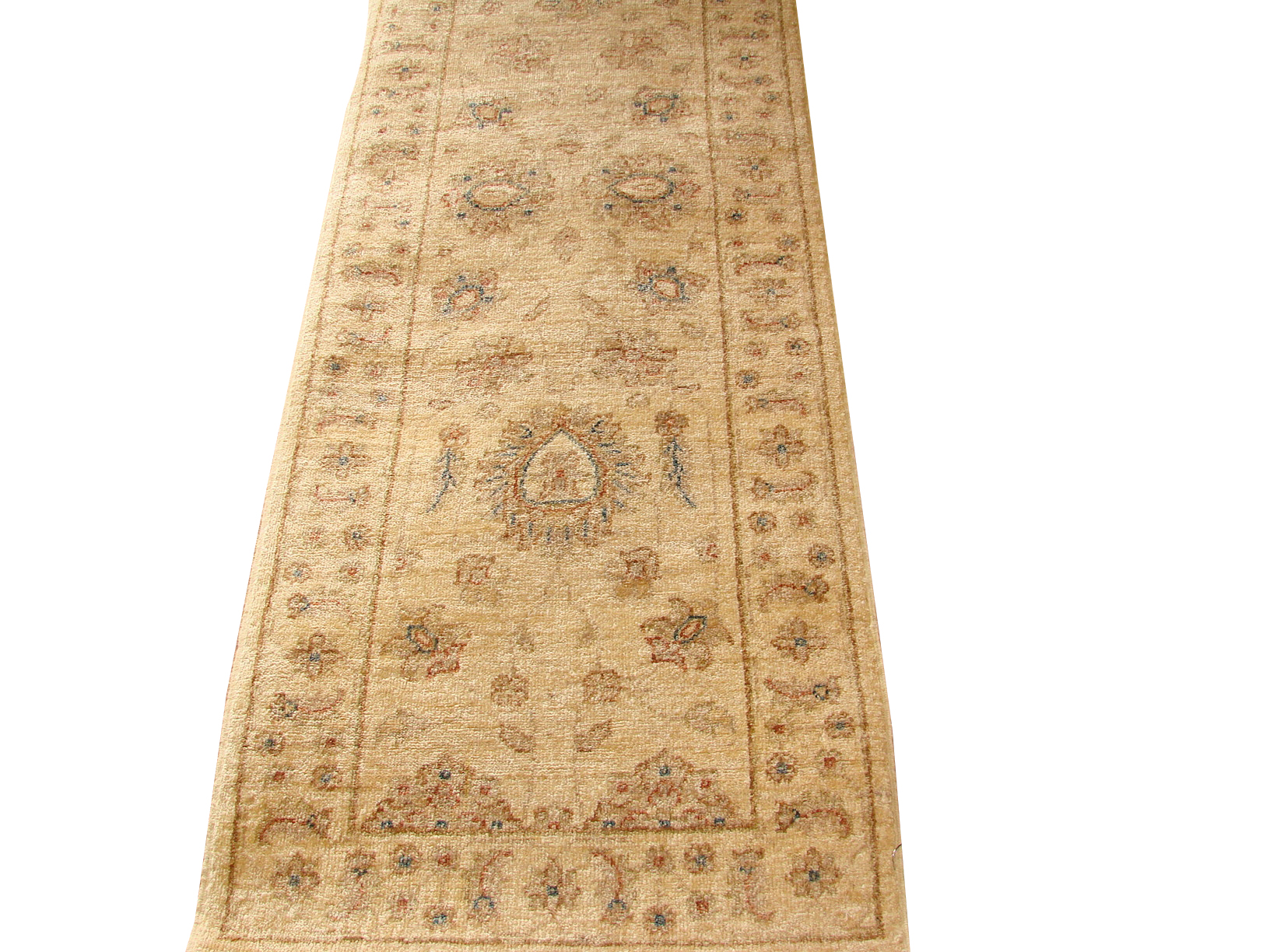 Clearance & Discount Rugs Chobi 13384 Ivory - Beige Hand Knotted Rug