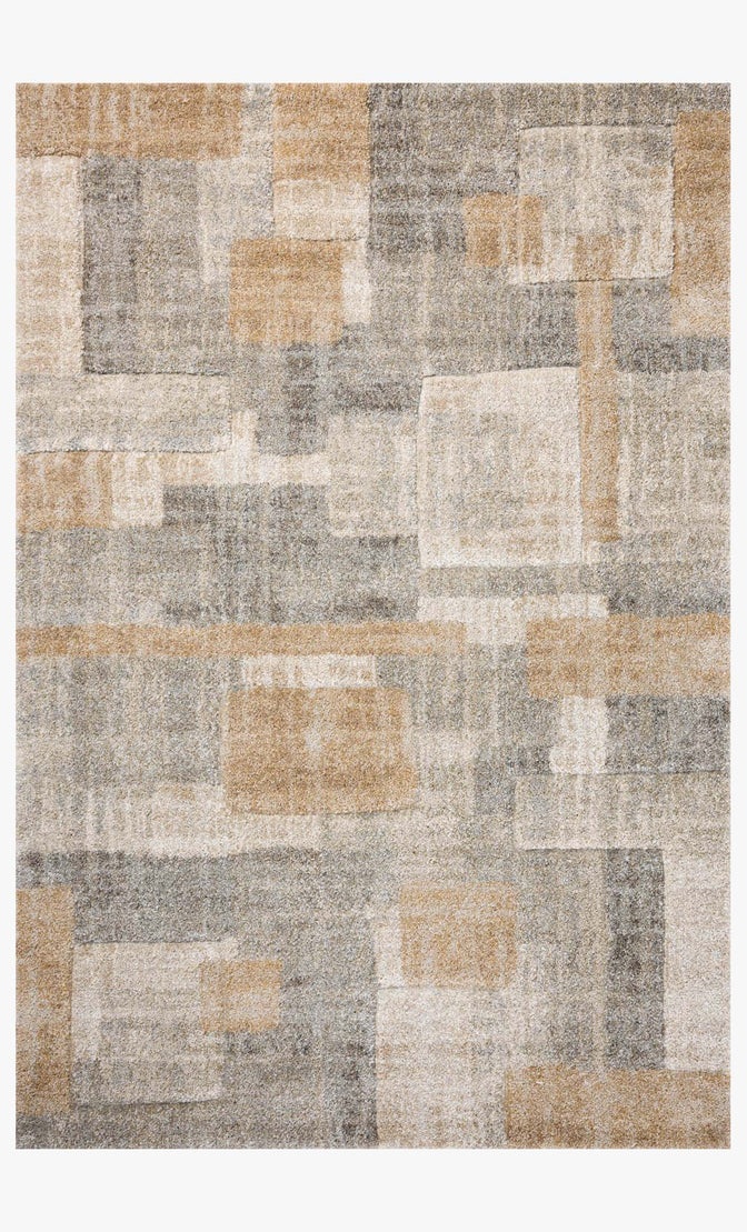 Casual Rugs & Solid Rugs Silas SLA-06 Ivory - Beige & Camel - Taupe Machine Made Rug