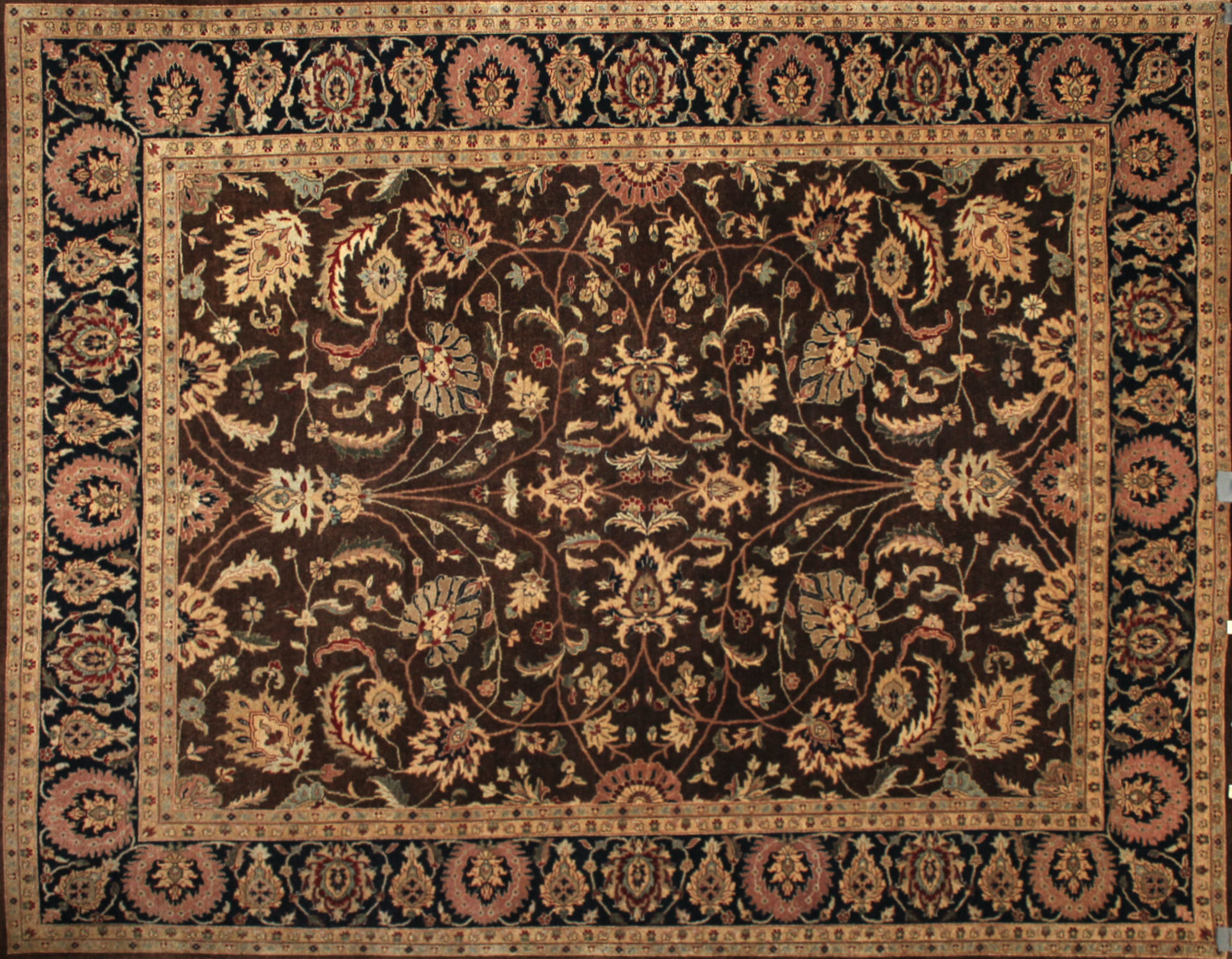 Clearance & Discount Rugs Ziegler 13725 Lt. Brown - Chocolate Hand Knotted Rug