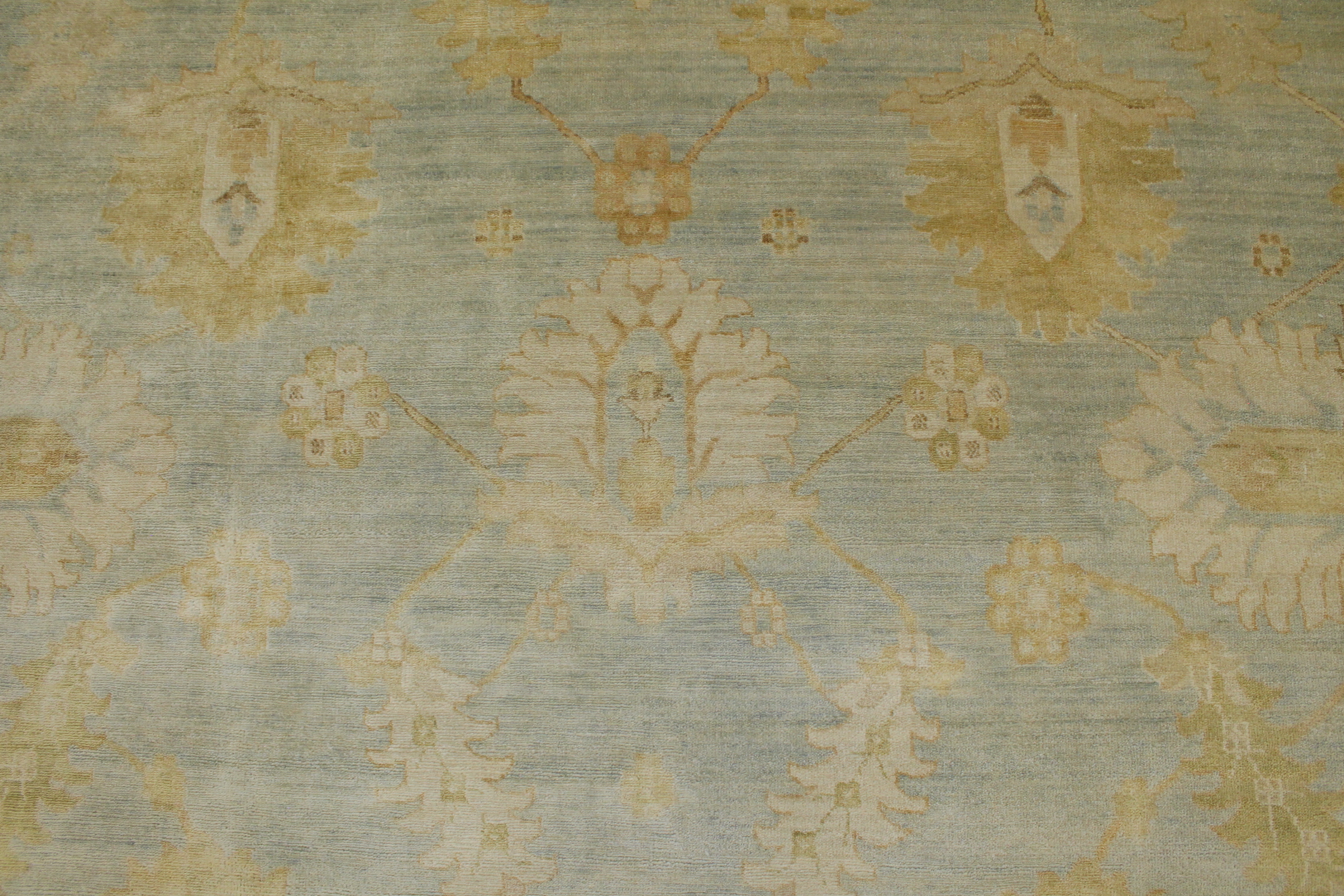 Clearance & Discount Rugs Chobi 13768 Lt. Blue - Blue & Ivory - Beige Hand Knotted Rug