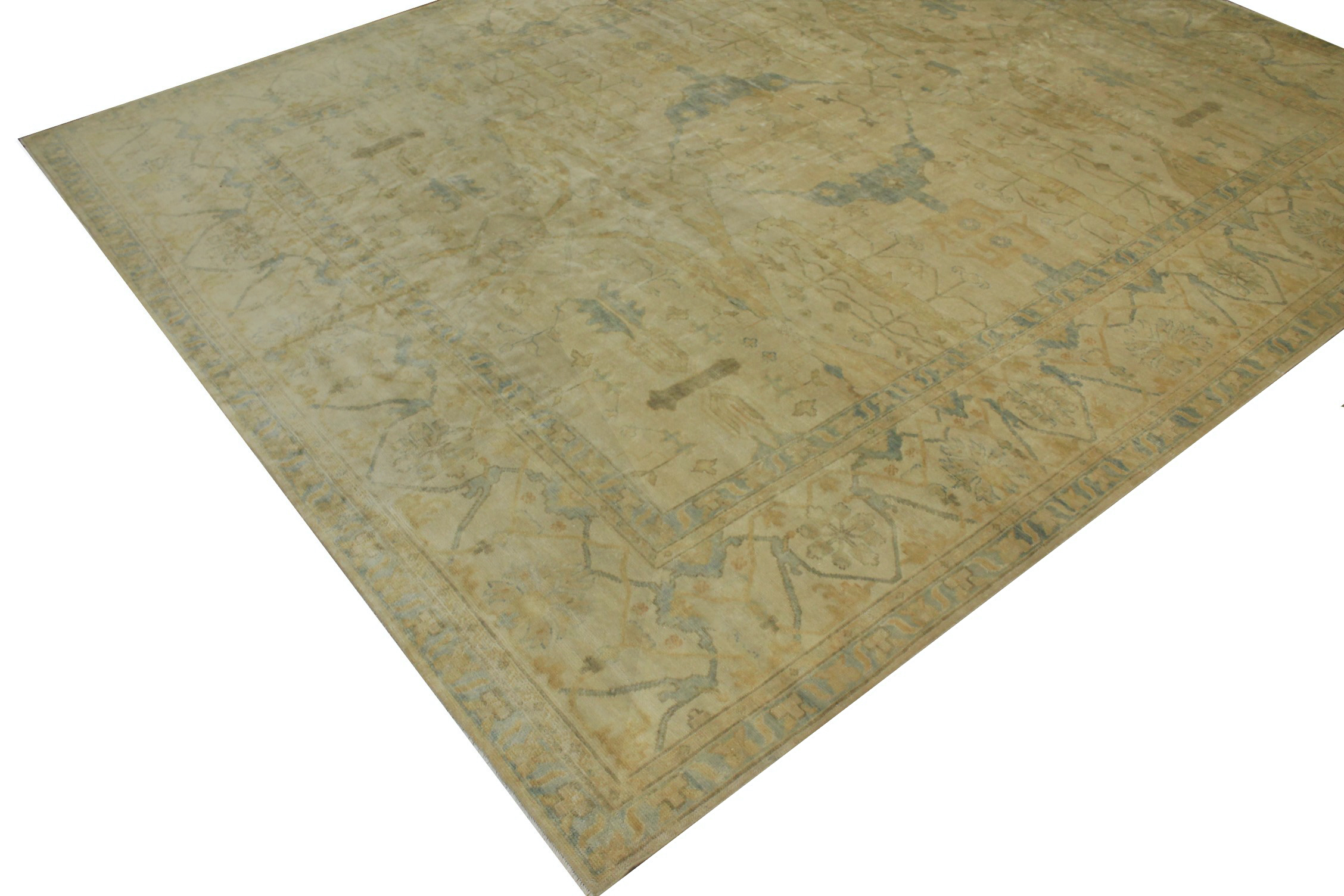 Clearance & Discount Rugs Chobi 13812 Ivory - Beige Hand Knotted Rug