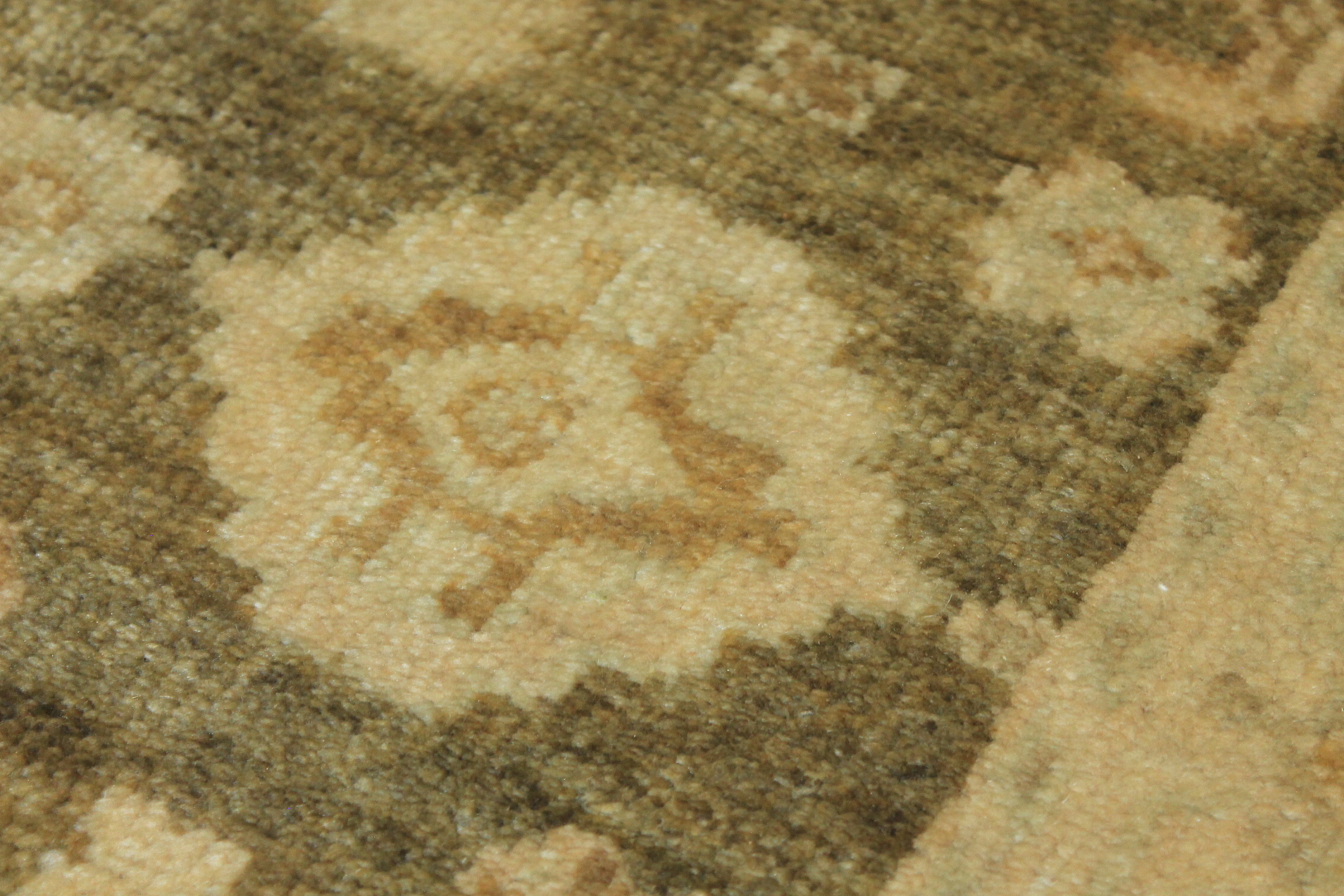 Clearance & Discount Rugs 13823 13823 Lt. Brown - Chocolate & Ivory - Beige Hand Knotted Rug