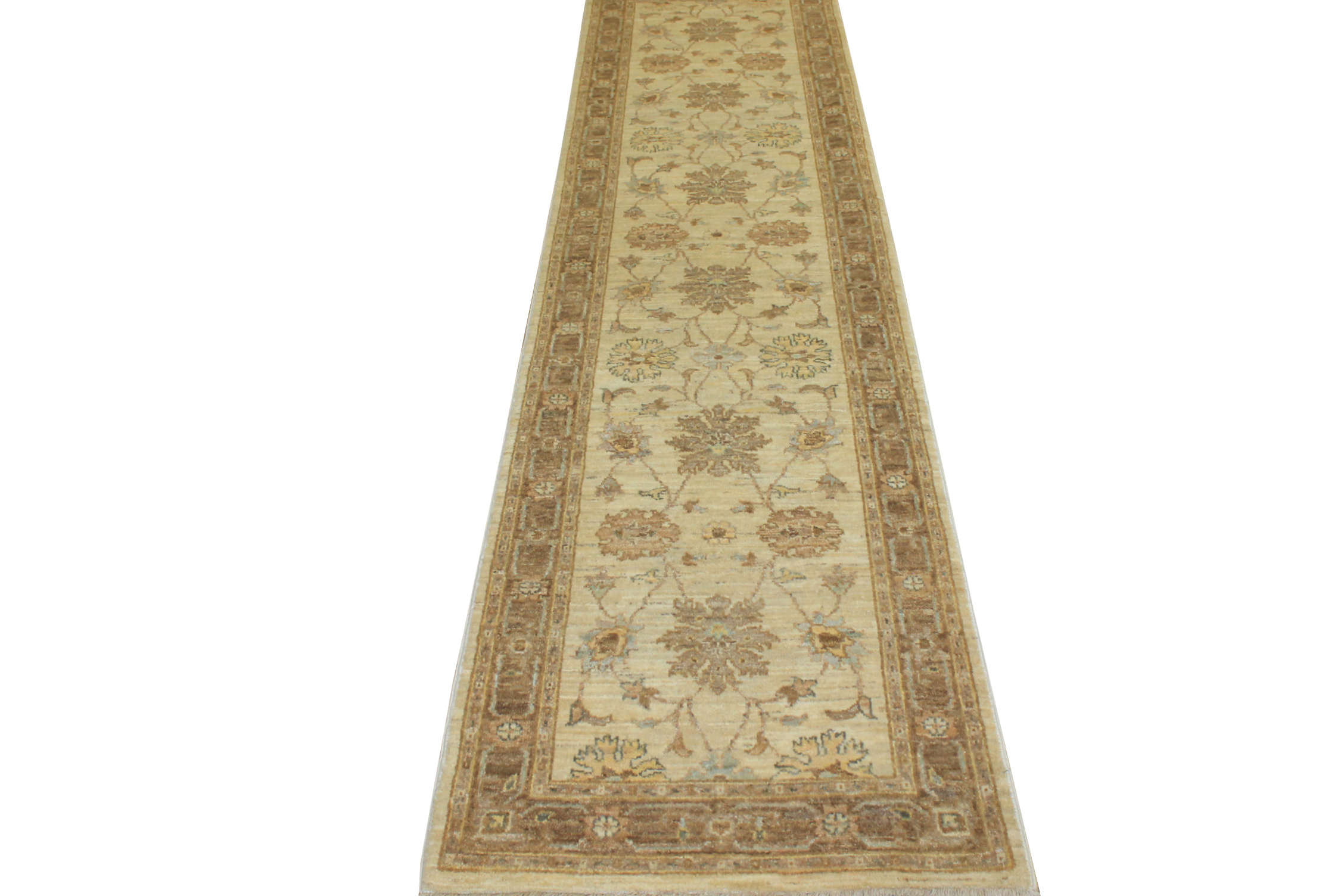 Clearance & Discount Rugs Chobi 14182 Ivory - Beige & Lt. Brown - Chocolate Hand Knotted Rug