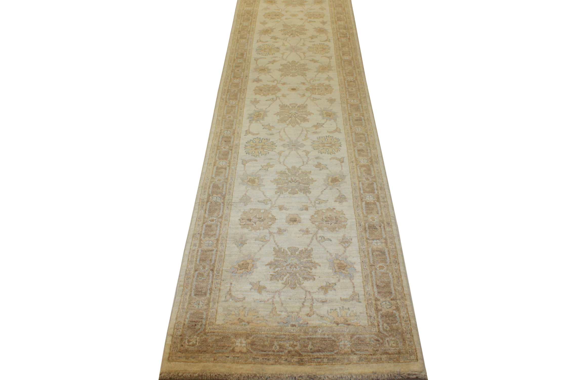Clearance & Discount Rugs Chobi 14182 Ivory - Beige & Lt. Brown - Chocolate Hand Knotted Rug