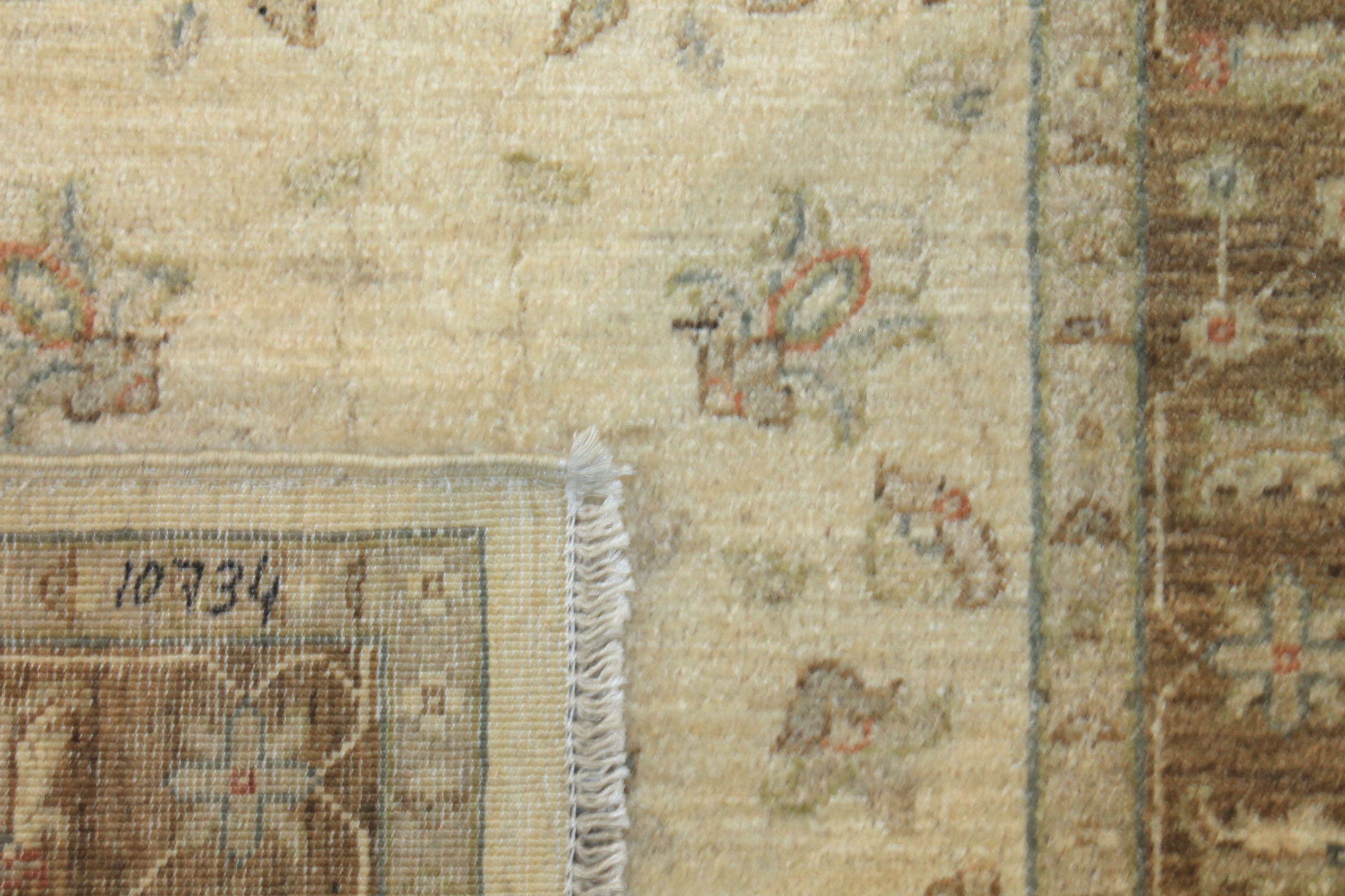 Clearance & Discount Rugs Chobi 14232 Ivory - Beige & Lt. Brown - Chocolate Hand Knotted Rug