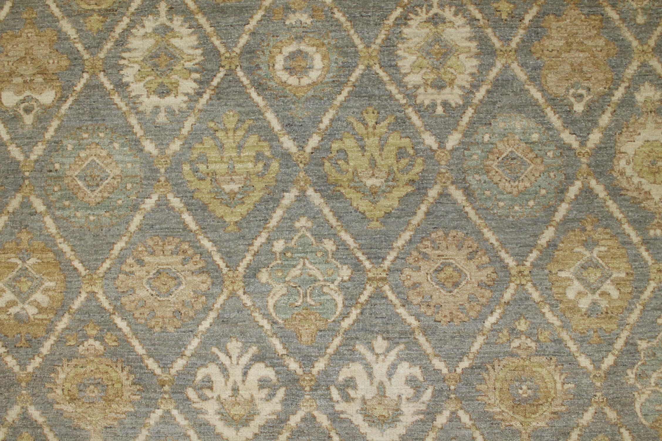 Clearance & Discount Rugs Chobi K 14515 Lt. Blue - Blue & Ivory - Beige Hand Knotted Rug