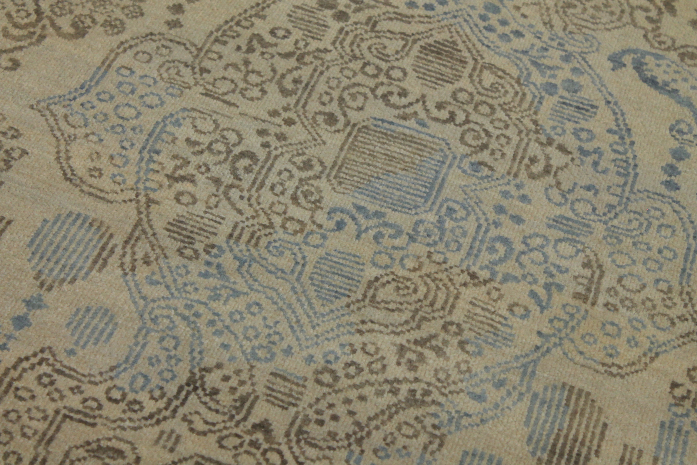 Clearance & Discount Rugs 14548 14548 Ivory - Beige Hand Knotted Rug
