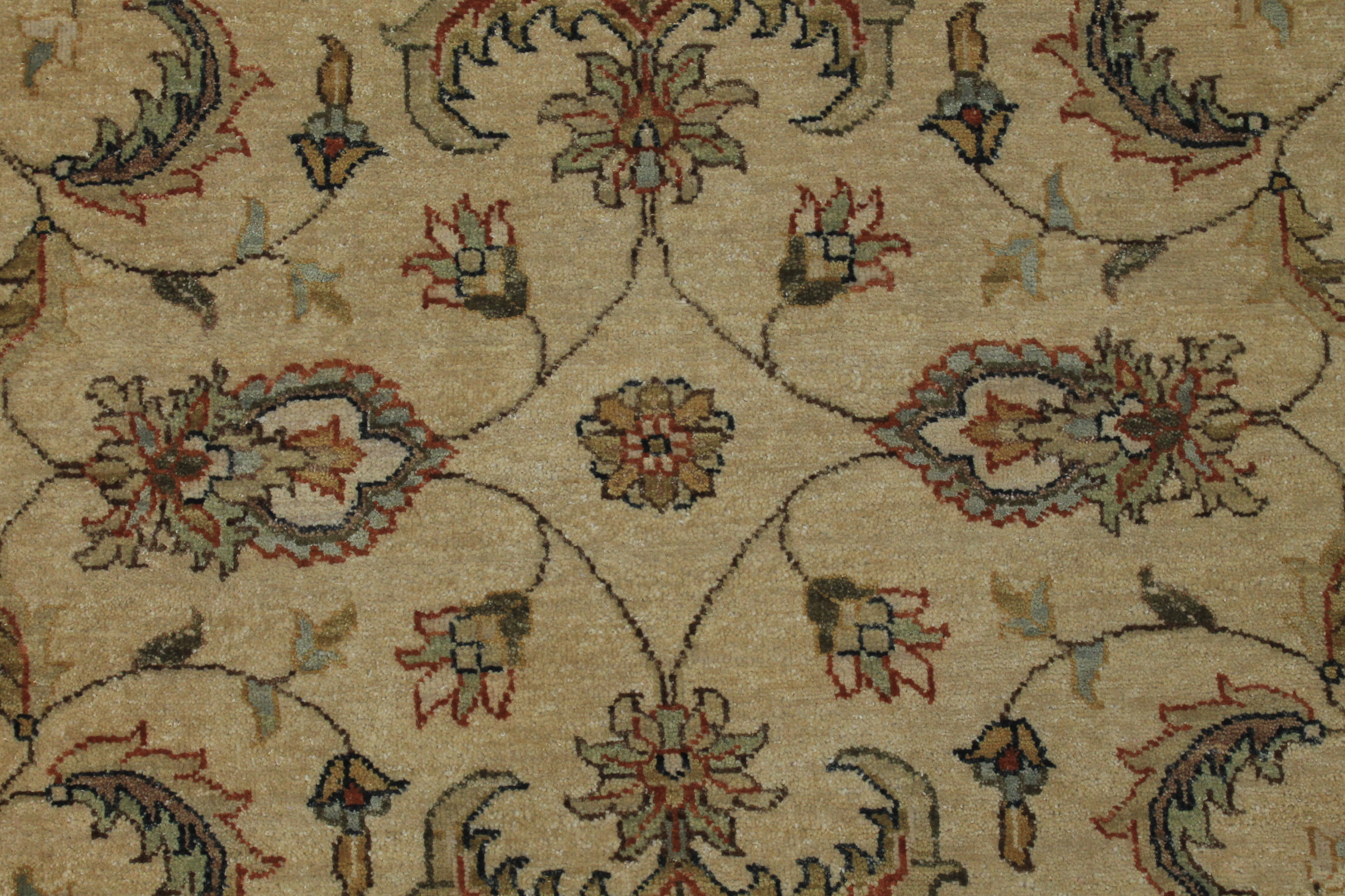Clearance & Discount Rugs Sultan 14708 Lt. Gold - Gold & Ivory - Beige Hand Knotted Rug