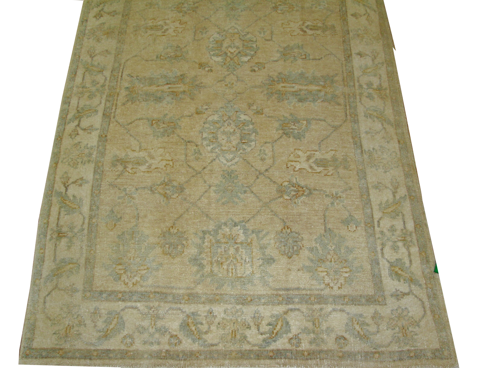 Clearance & Discount Rugs Tknot 14866 Other & Ivory - Beige Hand Knotted Rug