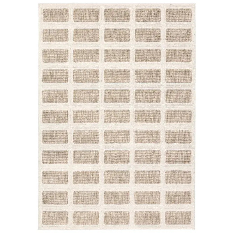 Casual Rugs & Solid Rugs Composure CMP04 Ivory - Beige & Camel - Taupe Machine Made Rug