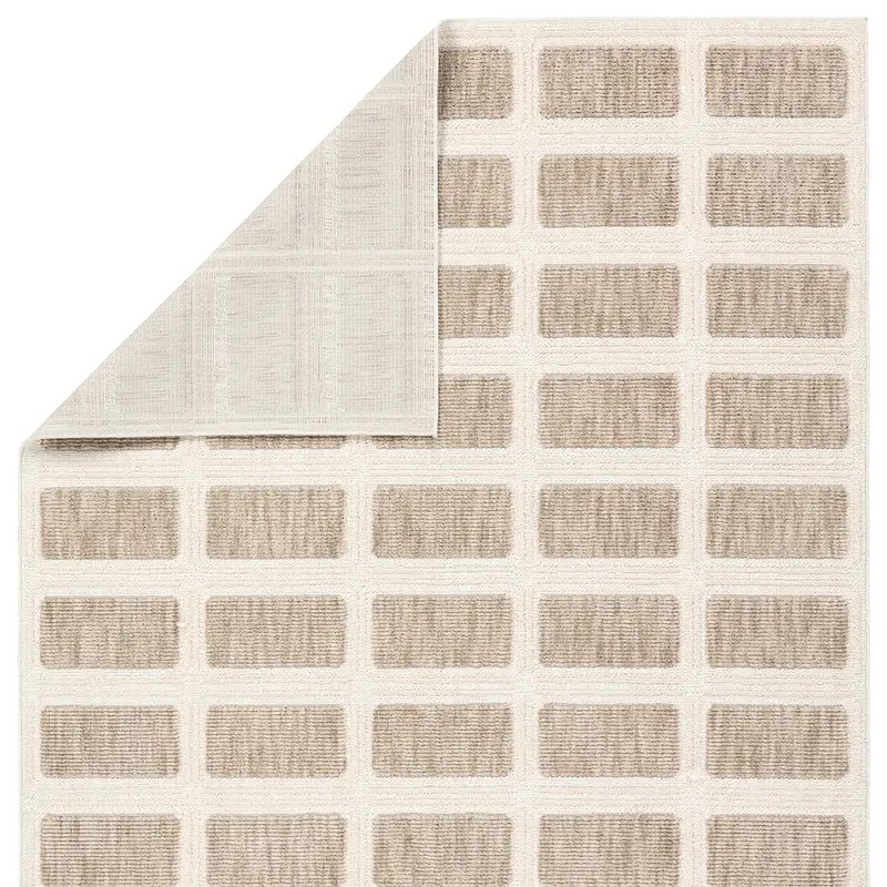 Casual Rugs & Solid Rugs Composure CMP04 Ivory - Beige & Camel - Taupe Machine Made Rug