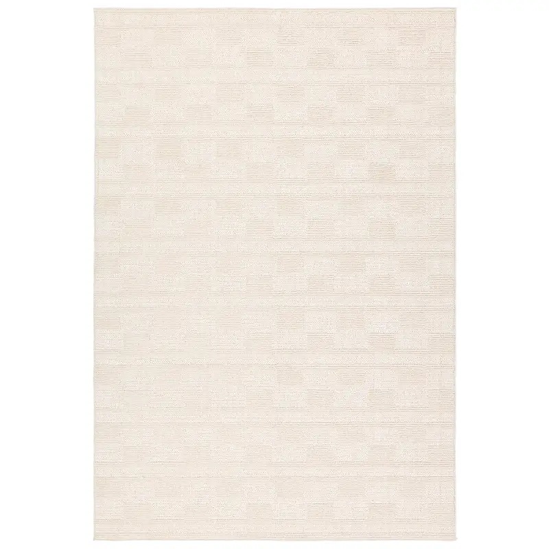 Casual Rugs & Solid Rugs Composure CMP05 Ivory - Beige Machine Made Rug