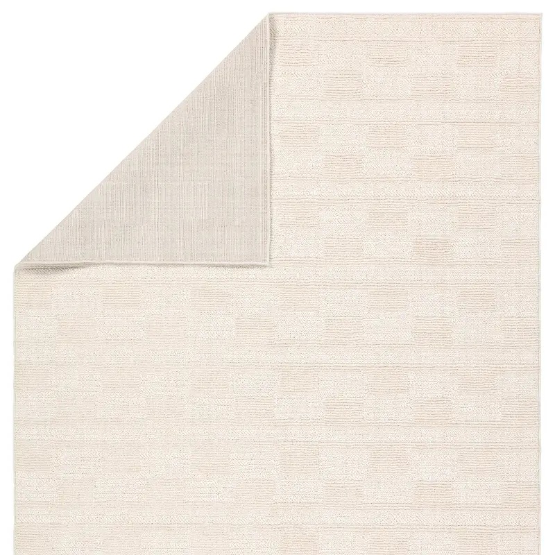 Casual Rugs & Solid Rugs Composure CMP05 Ivory - Beige Machine Made Rug