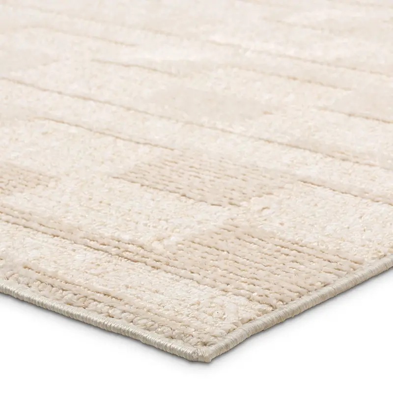 Casual Rugs & Solid Rugs Composure CMP05 Ivory - Beige Machine Made Rug