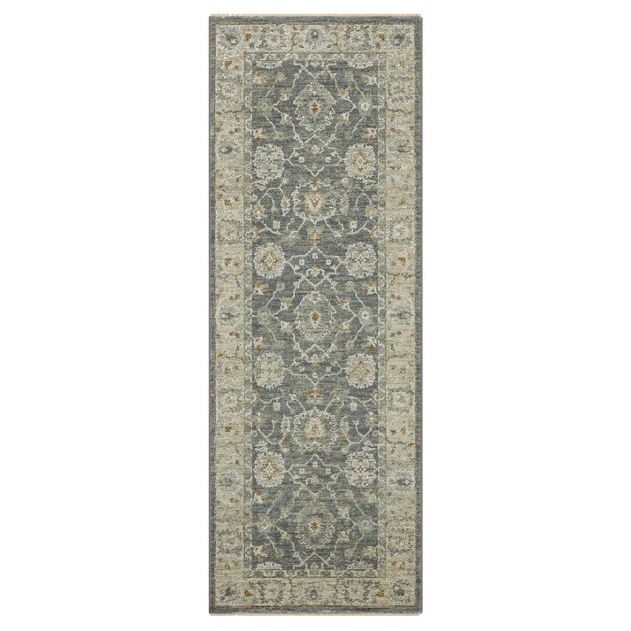 Oushak Rugs Adalia Dark Gray RG850-078 Lt. Grey - Grey Machine Made Rug