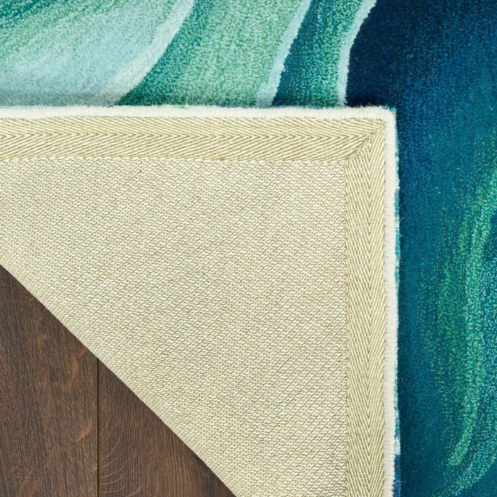 Contemporary Rugs & Transitional Rugs Prismatic PRS42 Green & Lt. Green Hand Knotted Rug