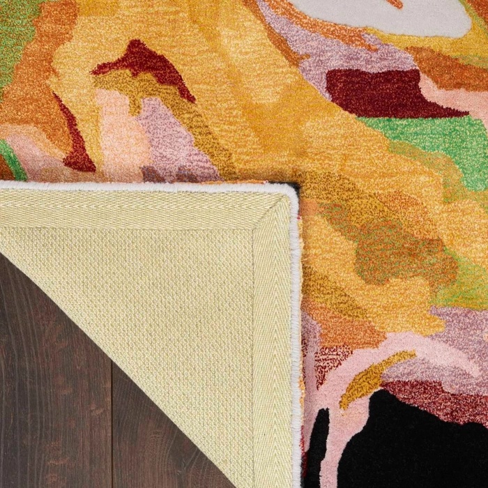 Contemporary Rugs & Transitional Rugs Prismatic PRS21 Black - Charcoal & Multi Hand Tufted Rug