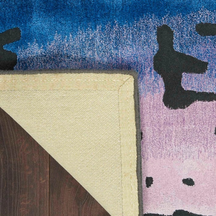 Contemporary Rugs & Transitional Rugs Prismatic PRS23 Black - Charcoal & Multi Hand Tufted Rug