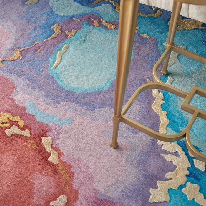 Contemporary Rugs & Transitional Rugs Prismatic PRS18 Multi Hand Tufted Rug