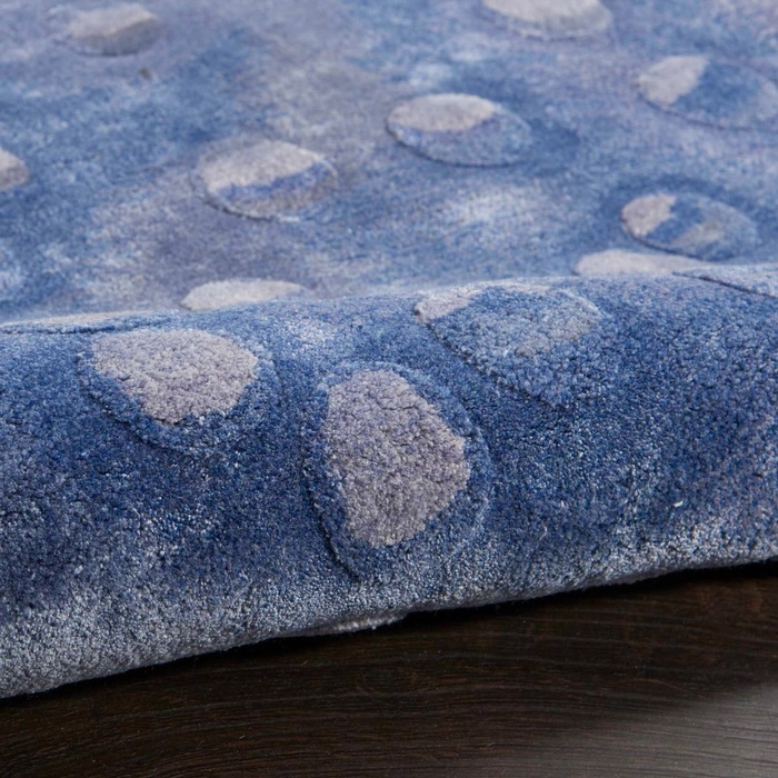 Contemporary Rugs & Transitional Rugs Prismatic PRS05 Lt. Blue - Blue Hand Tufted Rug