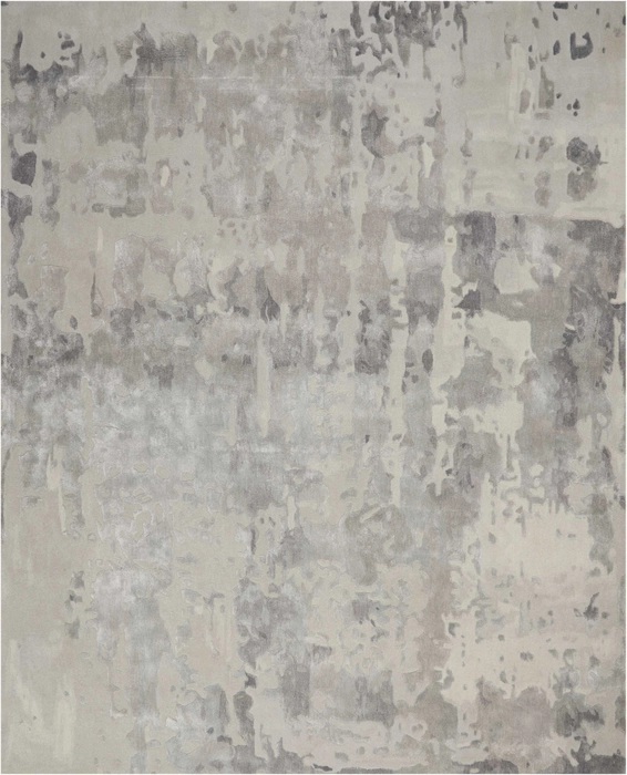 Contemporary Rugs & Transitional Rugs Prismatic PRS12 Lt. Grey - Grey Hand Tufted Rug