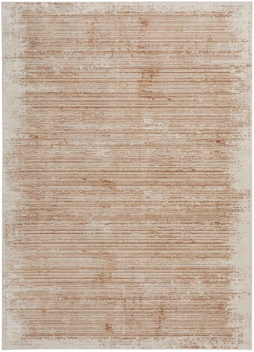 Contemporary Rugs & Transitional Rugs Irradiant Abstract Calvin Klein IRR03 Rose Gold Lt. Gold - Gold & Red - Burgundy Machine Made Rug