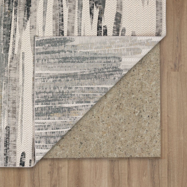 Contemporary Rugs & Transitional Rugs Tryst Collection Aruzzi Granite Ivory - Beige & Black - Charcoal Machine Made Rug