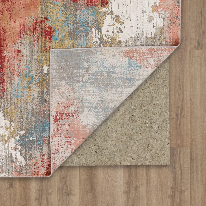 Contemporary Rugs & Transitional Rugs Tryst Collection Nuvole Multi Multi Machine Made Rug