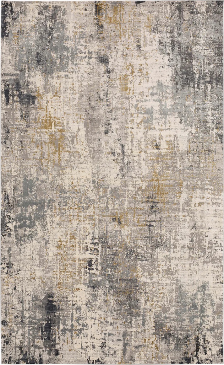 Contemporary Rugs & Transitional Rugs Tryst Collection Marseille Grey Lt. Grey - Grey Machine Made Rug