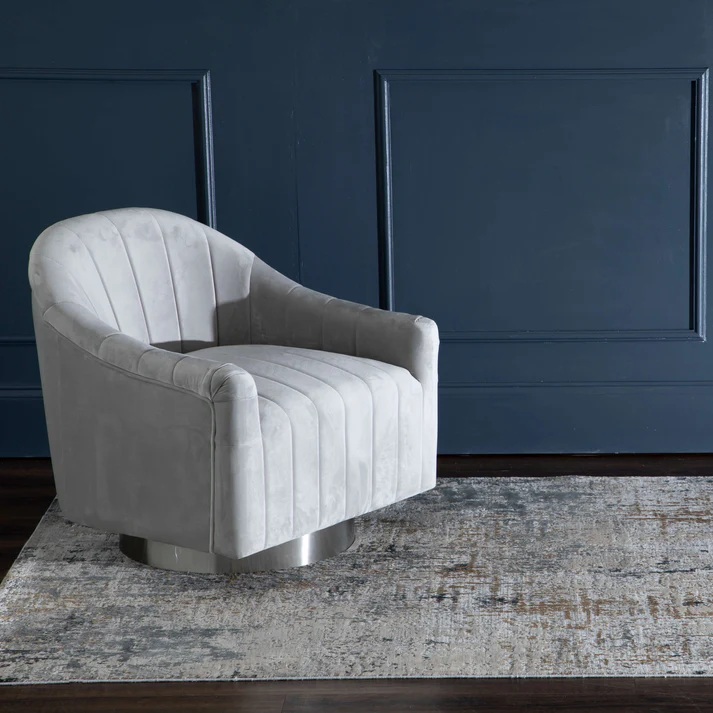 Contemporary Rugs & Transitional Rugs Tryst Collection Marseille Grey Lt. Grey - Grey Machine Made Rug