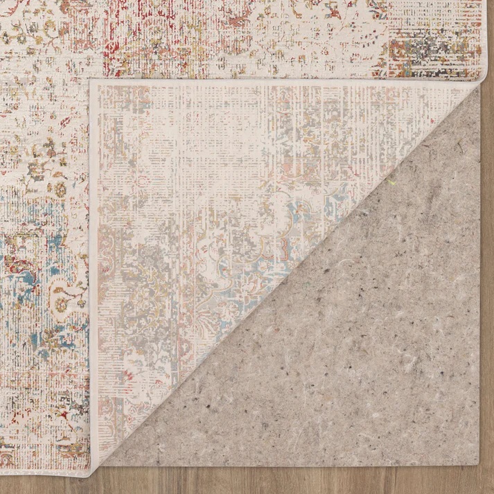 Contemporary Rugs & Transitional Rugs Tryst Collection Dorset Multi Ivory - Beige & Multi Machine Made Rug
