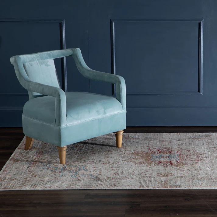 Contemporary Rugs & Transitional Rugs Tryst Collection Dorset Multi Ivory - Beige & Multi Machine Made Rug