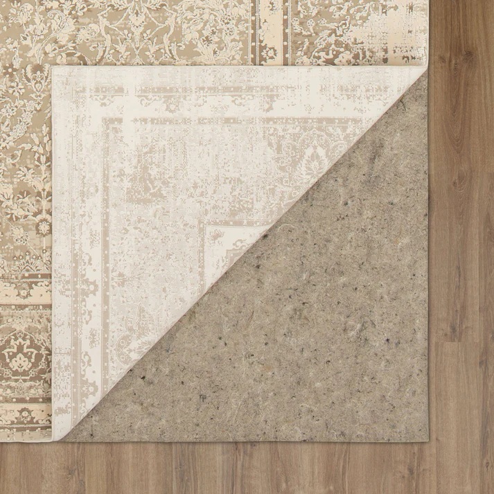 Contemporary Rugs & Transitional Rugs Tryst Collection Vincci Cream Ivory - Beige & Camel - Taupe Machine Made Rug