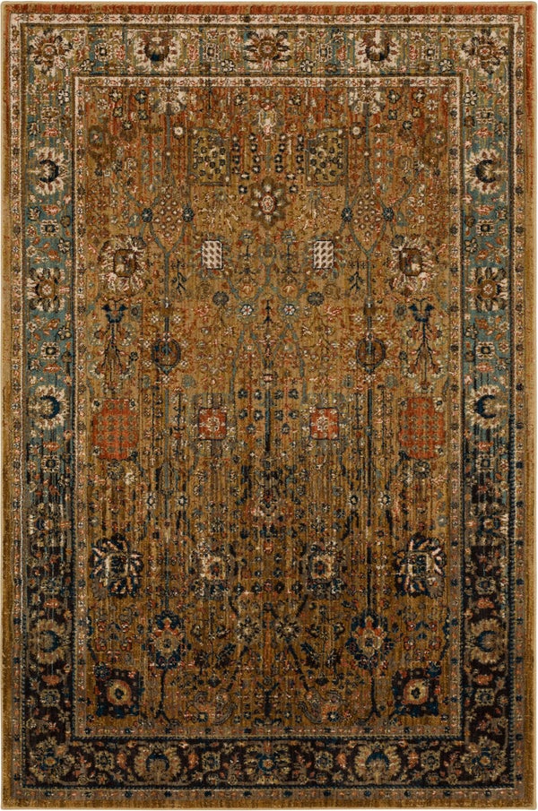Traditional & Oriental Rugs Spice Market Myanmar Tobacco Rust - Orange Machine Made Rug