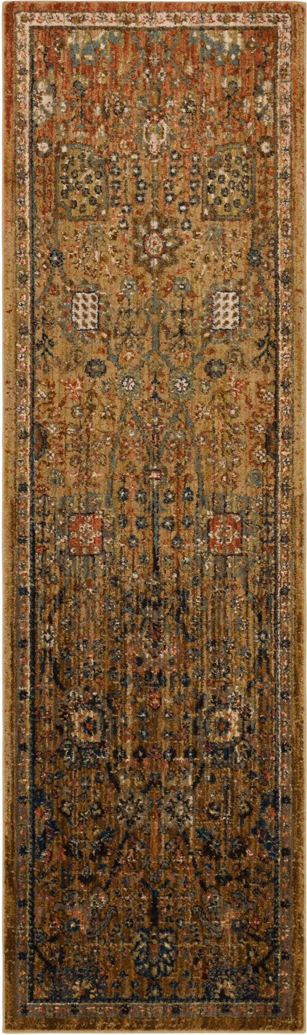 Traditional & Oriental Rugs Spice Market Myanmar Tobacco Rust - Orange Machine Made Rug