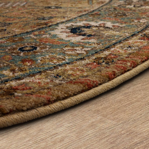 Traditional & Oriental Rugs Spice Market Myanmar Tobacco Rust - Orange Machine Made Rug