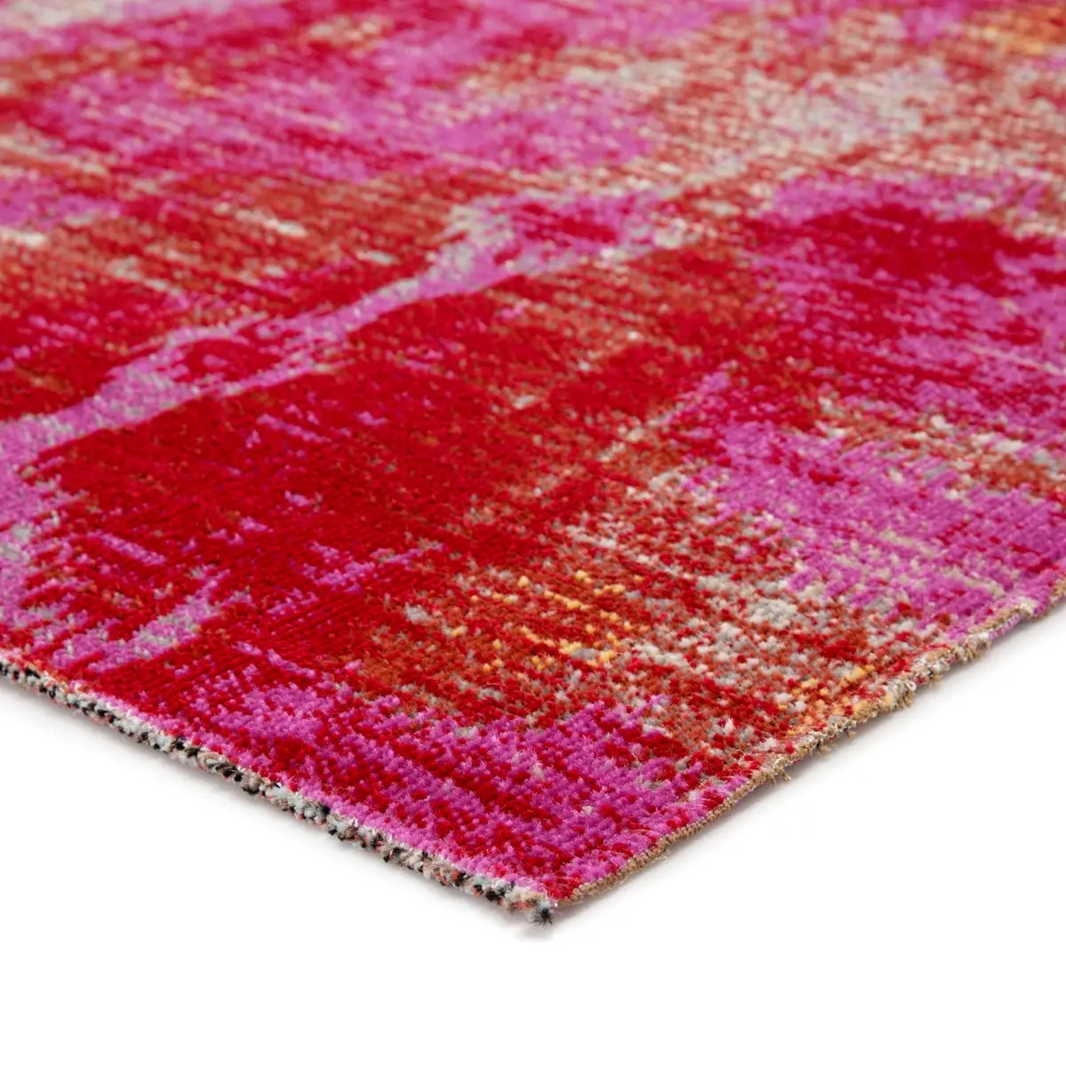 Outdoor Rugs Polaris POL16 Red - Burgundy & Multi Machine Made Rug