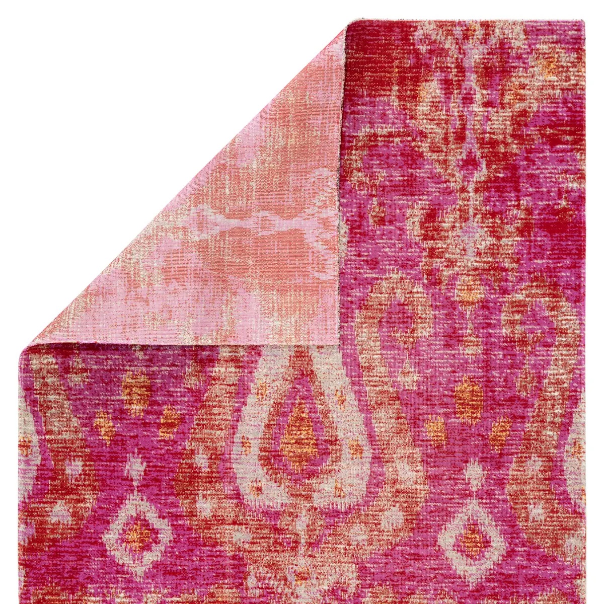 Outdoor Rugs Polaris POL16 Red - Burgundy & Multi Machine Made Rug